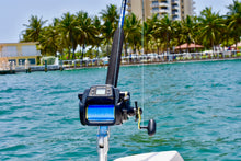 Load image into Gallery viewer, Daiwa tanacom 1000 electric reel on custom rod