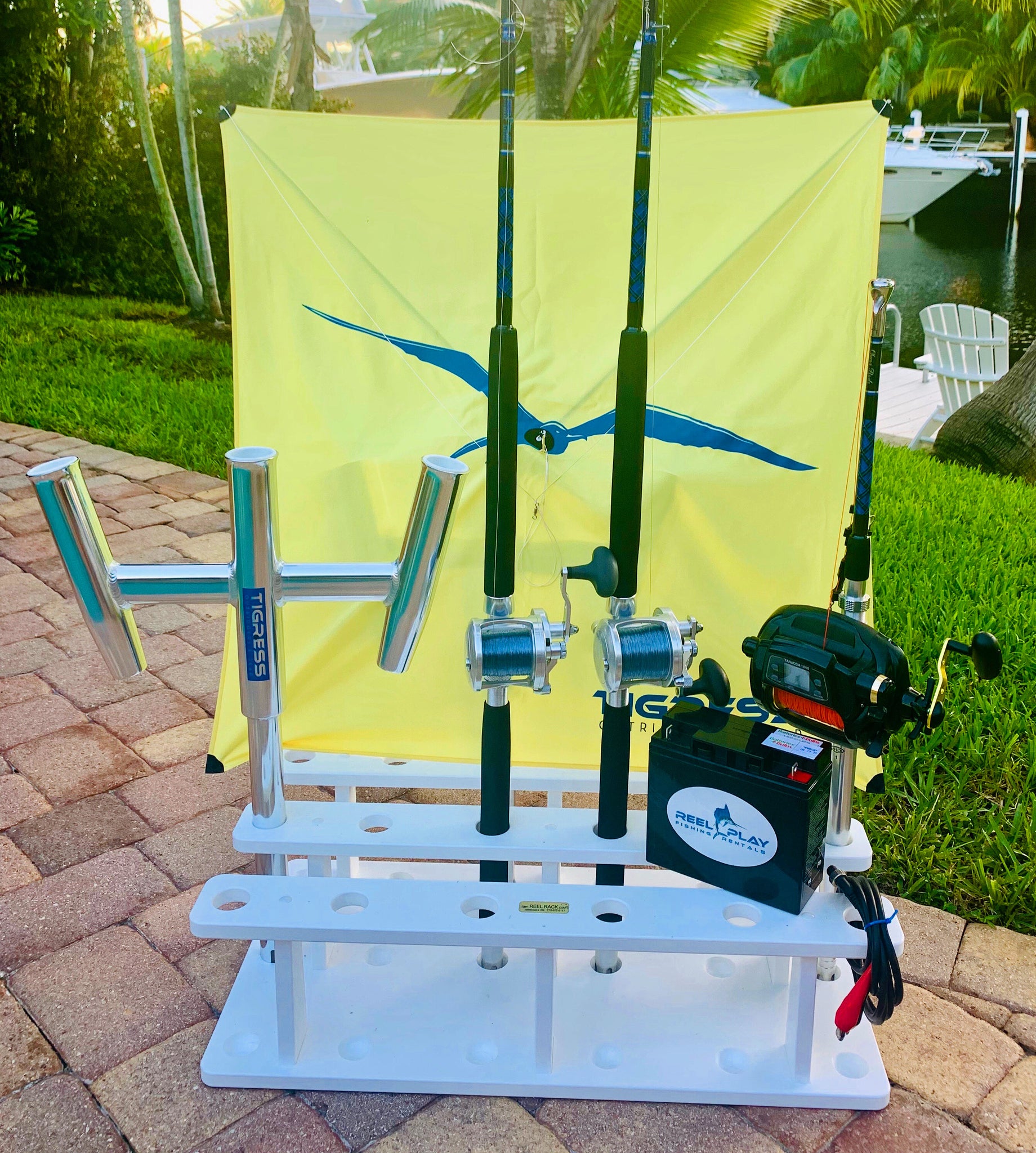 kite fishing rod holder Kite Rod Package