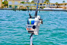 Load image into Gallery viewer, lp sv-1200 electric reel on custom rod 
