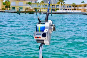 lp sv-1200 electric reel on custom rod 